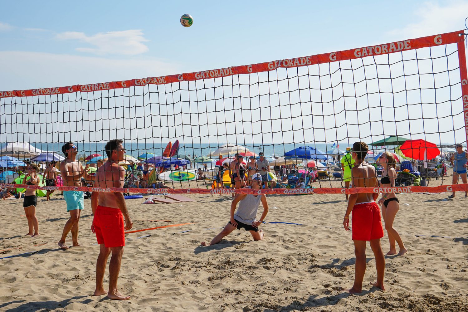 Sport a Union Lido, beach volley in spiaggia